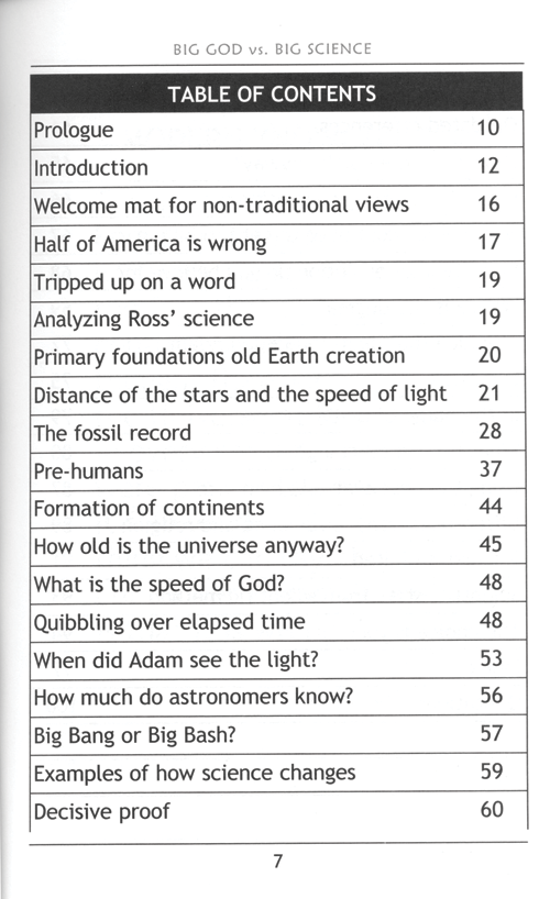 Big God Vs Big Science By Bill Sardi Creation