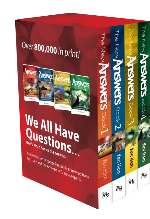 The New Answers Book Boxed Set by Answers in Genesis